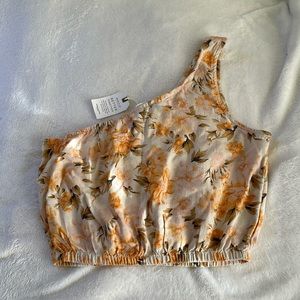 American Eagle one shoulder crop top